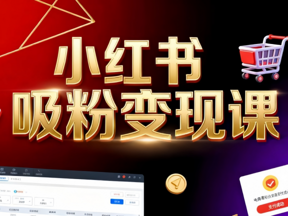 《小红书吸粉变现》当天变现不是梦！揭秘小红书吸粉变现的财富密码